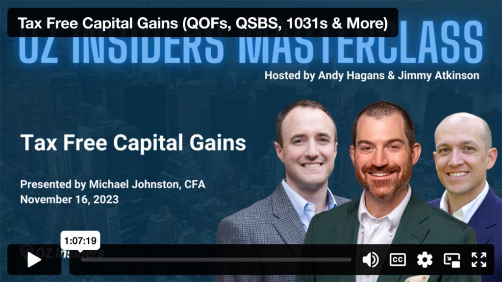 Tax-Free Capital Gains