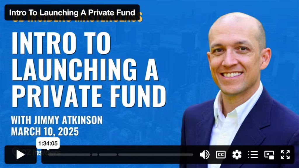 OZ Insiders Masterclass - March 2025