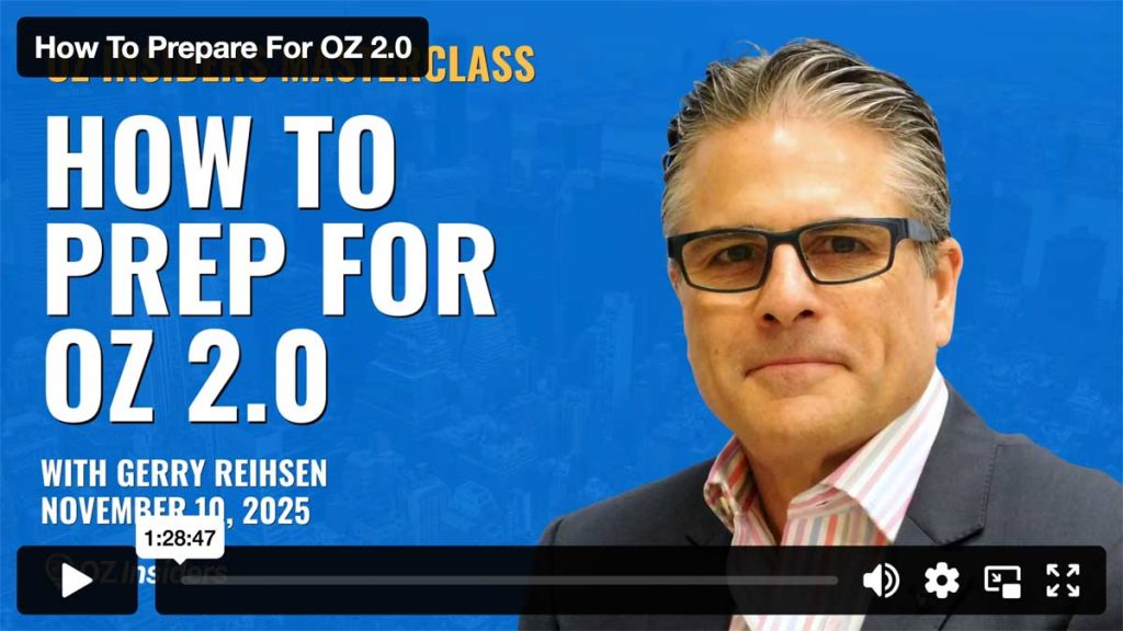 How To Prepare For OZ 2.0