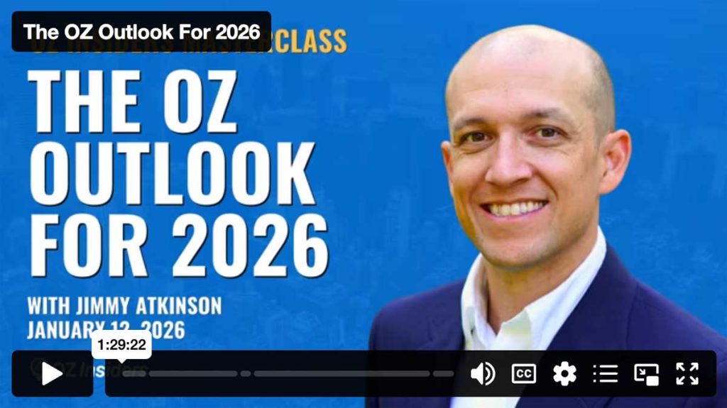 The OZ Outlook For 2026